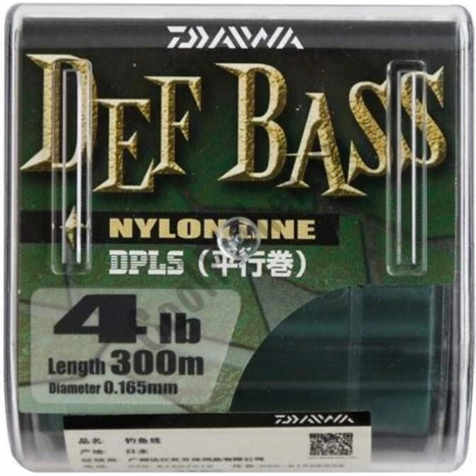 Монолеска DAIWA DEF BASS NYLON 5LB-300 5252 4960652674201 Монолеска DAIWA DEF BASS NYLON 5LB-300 5252 4960652674201
